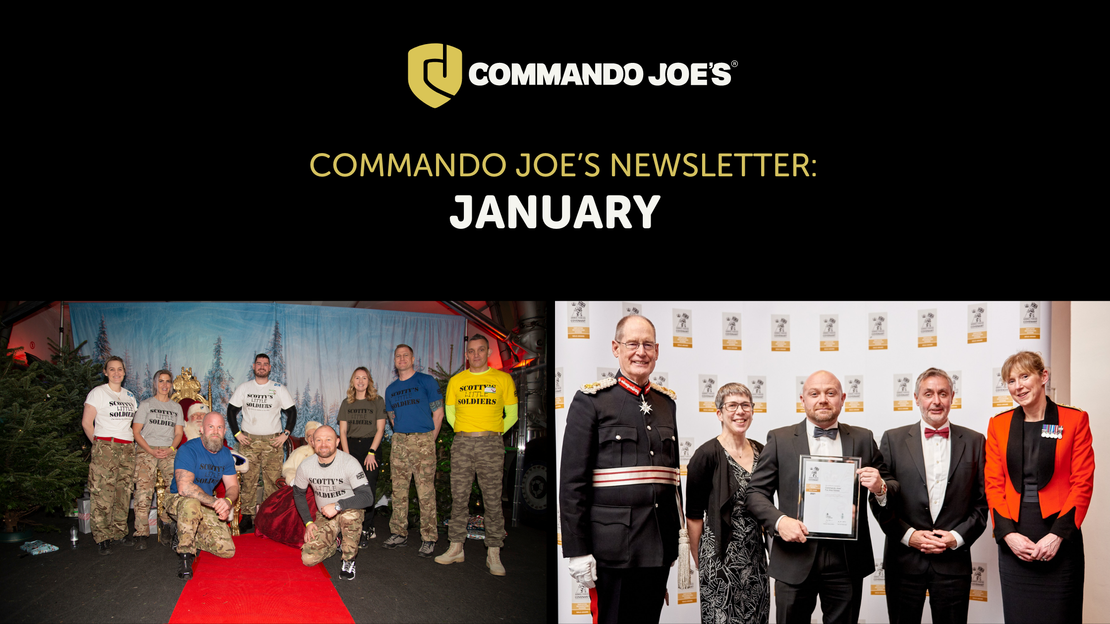 Commando Joe’s January Newsletter