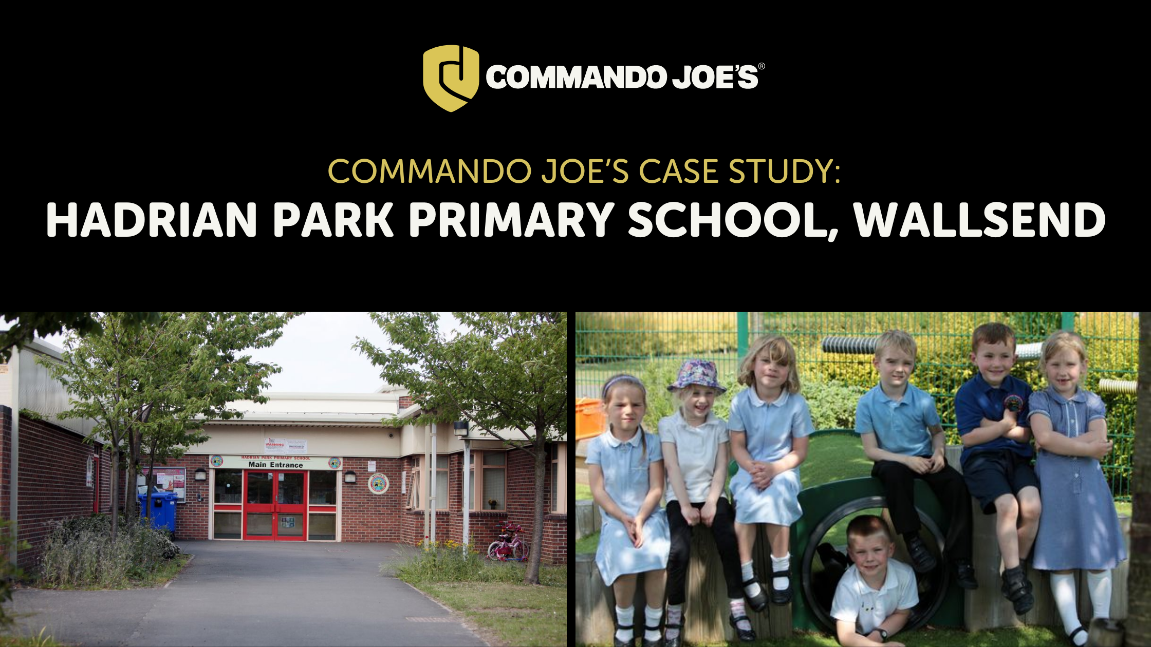 Commando Joe’s Case Study: Hadrian Park Primary School, Wallsend